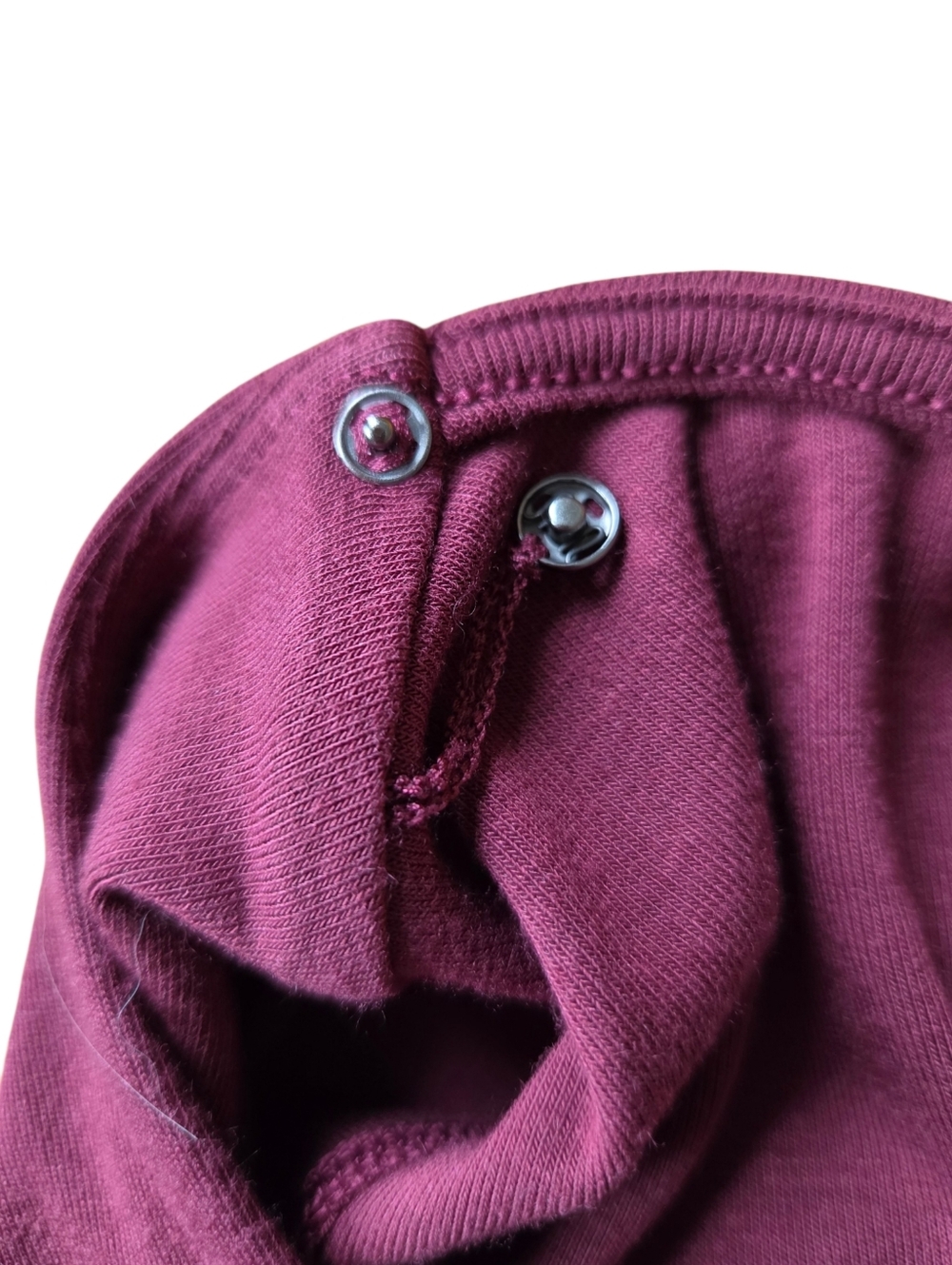 Kit and Ace Kit Square Neck Bodysuit Women Medium Burgundy - Picture 6 of 12